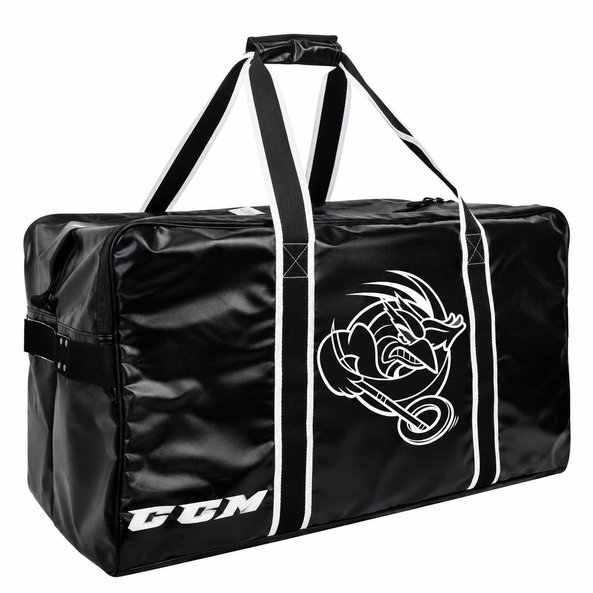 Sac CCM noir incluant logo Firebirds Allégé (logo environ 8" à 10")